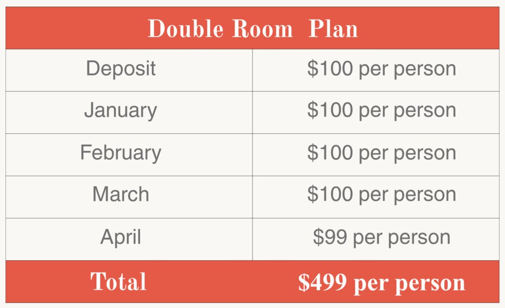 w.a.w.a rest wellness and reflection getaway payment plan 2